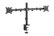 Monitorfäste - Deltaco mounting kit - adjustable arms - for 2 LCD displays - rotate tilt swivel up to 9 kg - black - ARM-0300-B