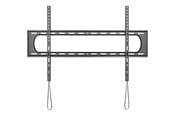 Väggfäste, AV-Möbel - Deltaco mounting kit - heavy-duty - for curved / flat panel - fixed up to 120 kg - black - Max 120 kg - recommended for 120 " - ARM-475-B