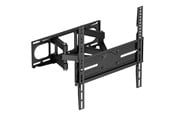 Väggfäste, AV-Möbel - Deltaco mounting kit - full-motion - for curved / flat panel - 3-way tilt swivel up to 40 kg - black - Max 40 kg - recommended for 70" - ARM-1202-B