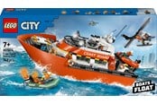 LEGO®  - LEGO City 60504 Kustbevakningens räddningsbåt och helikopter - 60504