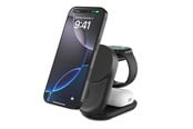 Mobile - Adapters & Chargers - Belkin UltraCharge 25w Qi2 3in1 Magnetic Charger EU Black Round - WIZ037KQBK
