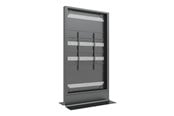 Väggfäste, AV-Möbel - Multibrackets M Pro Series stand - covered - enclosure totem - black - Max 60 kg - recommended for 98" - 7340234810581