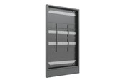 Väggfäste, AV-Möbel - Multibrackets M Pro Series stand - covered - enclosure totem - black - Max 60 kg - recommended for 98" - 7340234810598