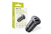 Mobile - Adapters & Chargers - Mobile Origin Metal Car Charger 30W - CA12 - USB-C - USB-A - MO-MCCH30W-CA12