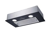 Fläktkåpor - Candy CBG625/1N - canopy - black and metallic finish - CBG625/1N