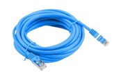 Nätverkskabel - Lanberg patch cable - 10 m - blue RAL 5012 - Blå - 10m - PCF6-10CC-1000-B