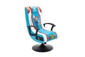 Gamingstol - X Rocker Super Mario 2.1 Audio Pedestal Chair - Red/Blue - 0094338201086