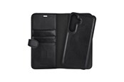 Mobile - Covers & Cases - Buffalo Wallet Case Leather 2-in-1 Black - Samsung S25 FE 5G - 590173