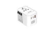 Mobile - Adapters & Chargers - Energizer Global Reseadapter - 65W - PD - 2x USB-C + USB-A - ETC650