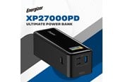 PowerBank - Energizer Powerbank - 140W - 2 USB-C PD 3.1 - USB-A PowerBank - Svart - 27000 mAh - XP27000PD