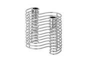 Decoration - Bloomingville - Wavela Candle Holder - Silver - 82063032