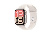 Pulsmätare & Stegräknare - Apple Watch SE 3 GPS 44mm Starlight Aluminium Case with Starlight Sport Band - S/M - MEHG4QN/A