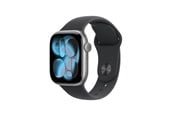 Pulsmätare & Stegräknare - Apple Watch Series 11 GPS 42mm Space Grey Aluminium Case with Black Sport Band - M/L - MEQX4QN/A