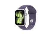 Pulsmätare & Stegräknare - Apple Watch Series 11 GPS 42mm Silver Aluminium Case with Purple Fog Sport Band - S/M - MEU64QN/A