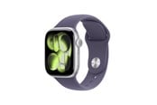 Pulsmätare & Stegräknare - Apple Watch Series 11 GPS + Cellular 42mm Silver Aluminium Case with Purple Fog Sport Band - S/M - MF8H4QN/A