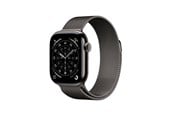 Pulsmätare & Stegräknare - Apple Watch Series 11 GPS + Cellular 42mm Slate Titanium Case with Slate Milanese Loop - MF8U4QN/A