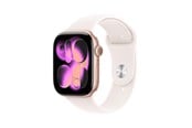 Pulsmätare & Stegräknare - Apple Watch Series 11 GPS 46mm Rose Gold Aluminium Case with Light Blush Sport Band - S/M - MEV64QN/A