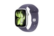 Pulsmätare & Stegräknare - Apple Watch Series 11 GPS 46mm Silver Aluminium Case with Purple Fog Sport Band - M/L - MEVA4QN/A
