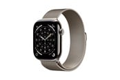 Pulsmätare & Stegräknare - Apple Watch Series 11 GPS + Cellular 46mm Natural Titanium Case with Natural Milanese Loop - M/L - MFD04QN/A