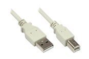 USB-kabel - Alcasa electronik Good Connections - USB cable - USB to USB Type B - 1 m - 2510-1OF