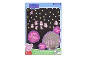 Merchandise - Paladone - Peppa Pig Glow in the Dark Wall Decal Stars - Självhäftande etiketter - PP13870PP