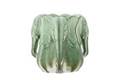 Decoration - Bloomingville - Pontus Vase - Green - Stoneware - 82063065