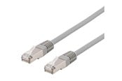 Nätverkskabel - Deltaco LAN CAT 6 - SFTP - Grå - 1.5 meter - SFTP-611H