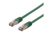 Nätverkskabel - Deltaco LAN CAT 6 - SFTP - Grön - 0.5m - SFTP-60GH