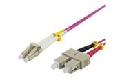 Nätverkskabel - Deltaco LCSC-710 - network cable - 10 m - Rosa - 10 meter - LCSC-710