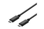 USB-kabel - Deltaco USBC-2003 - USB-C cable - 24 pin USB-C to 24 pin USB-C - 3 m - USBC-2003