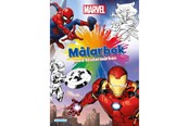 Kreativa spel - Marvel Målarbok med klistermärken - 7317441241941