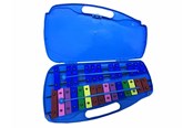 musikinstrument - Easttop Metallophone in blue hardcase - 26 notes - 200288