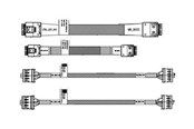 Systemtillbehör - Dell - customer install - cables - 470-BCBR