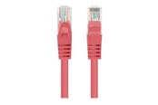 Nätverkskabel - Lanberg patch cable - 25 cm - red RA3017 - Röd - 0.25 meter - PCU6-20CC-0025-R