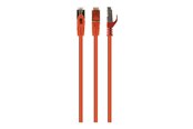 Nätverkskabel - Gembird Cablexpert patch cable - 2 m - orange - Orange - 2m - PP6A-LSZHCU-O-2M