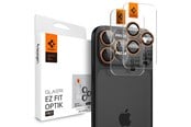 Mobile - Covers & Cases - Spigen Glass tR EZ Fit Optik Pro 2 Pack - orange - iPhone 17/16/15/14 Pro / 17/16/15/14 Pro Max - AGL10123