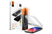 Mobiltelefontillbehör-Skyddsfilm - Spigen Glass tR EZ Fit Pro HD (Privacy) 1 Pack - transparency - iPhone 17/16 Pro / 17 - AGL10098