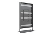 Väggfäste, AV-Möbel - Multibrackets M Pro Series enclosure - totem - for flat panel - black - Max 35 kg - recommended for 86" - 7340234810093