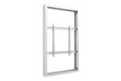 Väggfäste, AV-Möbel - Multibrackets M Pro Series enclosure - back-to-back - for 2 flat panels - universal - white RAL 9005 - Max 50 kg - recommended for 75" - 7350105219696