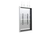 Väggfäste, AV-Möbel - Multibrackets M Pro Series enclosure - for flat panel - high brightness universal - white RAL 9005 - Max 50 kg - recommended for 75" - 7340234810659