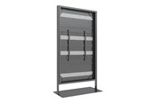 Väggfäste, AV-Möbel - Multibrackets M Pro Series stand - for digital signage LCD panel - enclosure totem - black - Max 35 kg - recommended for 85" - 7350105219641