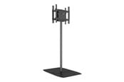 Väggfäste, AV-Möbel - Multibrackets M Pro Series stand - for 2 flat panels - single pole - black - Max 90 kg - recommended for 65" - 7340234811953