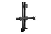 Väggfäste, AV-Möbel - Multibrackets M mounting kit - vertical - for 3 LCD displays - black - Max 45 kg - recommended for 24"-50" - 7340234811328