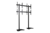 Väggfäste, AV-Möbel - Multibrackets M Pro Series stand - for 4 LCD displays - micro adjustable - black - Max 120 kg - recommended for 55" - 7340234811625