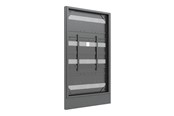 Väggfäste, AV-Möbel - Multibrackets M Pro Series enclosure - totem - for flat panel - covered - black - Max 35 kg - recommended for 85" - 7340234810550