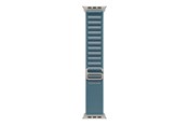 Smartwatch - Accessories - Apple 49mm Light Blue Alpine Loop - Small - Natural Titanium Finish - MFTH4ZM/A