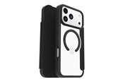 Mobile - Covers & Cases - OtterBox React Folio MagSafe Apple iPhone 17 Pro Max Black Crystal - clear/black - 77-98589