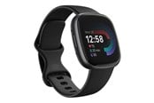 Pulsmätare & Stegräknare - Fitbit Versa 4 Sports Pack - graphite aluminium - smart watch with band - black - FB523BKBK-EUBNDL