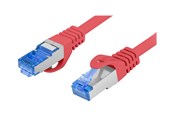 Nätverkskabel - Lanberg patch cable - 3 m - red RAL 3017 - Röd - 3m - PCF6A-10CC-0300-R