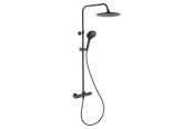Dusch och monteringstillbehör - NORH Erika overhead shower set 1 & 3 sprays black - 5709728871156